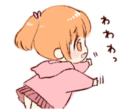 Sticker of a boy and a girl sticker #8621921