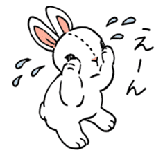 Schinako's My Lovely White Bunny sticker #8622269