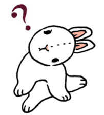Schinako's My Lovely White Bunny sticker #8622281