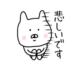 Easy-to-use daily conversation of rabbit sticker #8622400