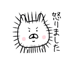 Easy-to-use daily conversation of rabbit sticker #8622409