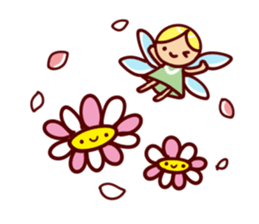 Lovely fairy Sticker sticker #8622503