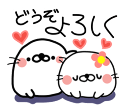 Loving seals 3 sticker #8622548