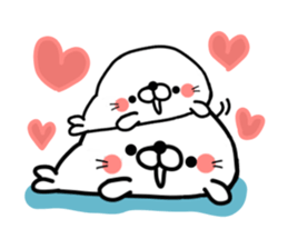 Loving seals 3 sticker #8622573