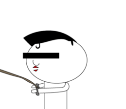 kokeshi mayor sticker #8622957