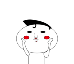 kokeshi mayor sticker #8622958