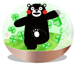 KUMAMON sticker(snow dome ver) sticker #8623450