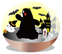 KUMAMON sticker(snow dome ver) sticker #8623454