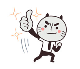 Clerk cat-the best clerk sticker #8623500