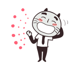 Clerk cat-the best clerk sticker #8623509