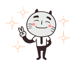 Clerk cat-the best clerk sticker #8623510