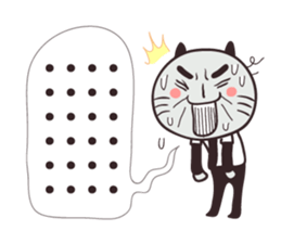 Clerk cat-the best clerk sticker #8623532