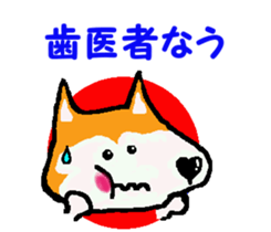 Shiba inu MOMO chan the third as well! 9 sticker #8623709