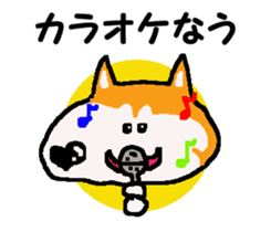 Shiba inu MOMO chan the third as well! 9 sticker #8623718