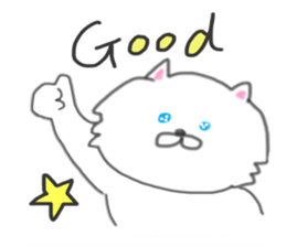 5 pretty cats sticker #8623847