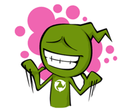 Irecycle man sticker #8623906