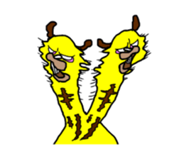 soder giraffe sticker #8624109