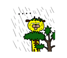 soder giraffe sticker #8624111