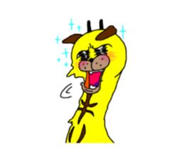 soder giraffe sticker #8624119