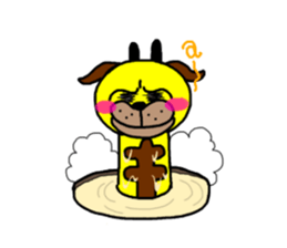 soder giraffe sticker #8624126