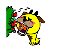 soder giraffe sticker #8624127