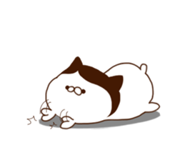 Cat of strange hairstyle2 sticker #8624223