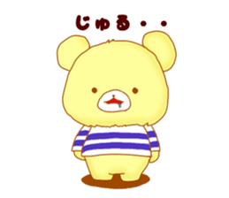 Sticker of calm bear sticker #8624401