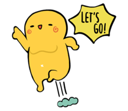 Brass boy the sad statue sticker #8624422