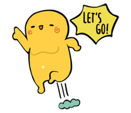 Brass boy the sad statue sticker #8624422