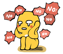 Brass boy the sad statue sticker #8624424