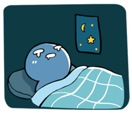 Brass boy the sad statue sticker #8624429