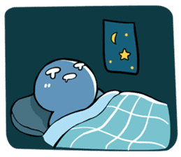 Brass boy the sad statue sticker #8624429