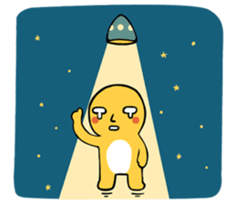 Brass boy the sad statue sticker #8624430