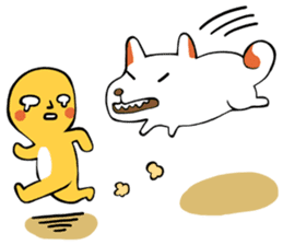 Brass boy the sad statue sticker #8624438