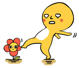 Brass boy the sad statue sticker #8624444