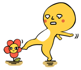 Brass boy the sad statue sticker #8624444