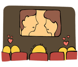 Brass boy the sad statue sticker #8624451