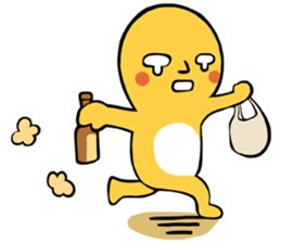 Brass boy the sad statue sticker #8624454