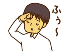 Men's Sticker for the work sticker #8624531