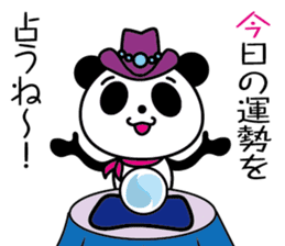 Fortuneteller Panda sticker #8624738
