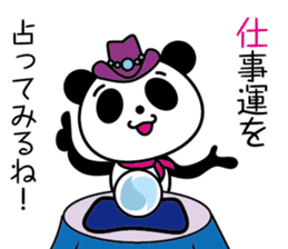 Fortuneteller Panda sticker #8624762