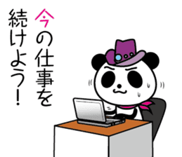 Fortuneteller Panda sticker #8624764