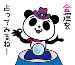 Fortuneteller Panda sticker #8624770