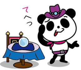 Fortuneteller Panda sticker #8624776