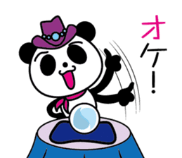 Fortuneteller Panda sticker #8624777