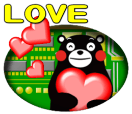 KUMAMON sticker(KEITAI ver) sticker #8624789