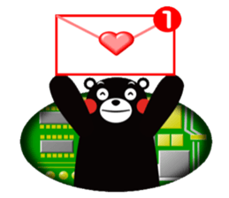 KUMAMON sticker(KEITAI ver) sticker #8624809