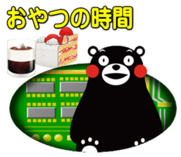 KUMAMON sticker(KEITAI ver) sticker #8624813
