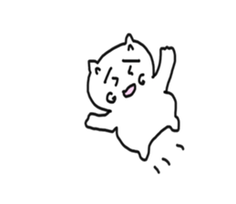 Bullkuma and honwaka cat sticker #8624818