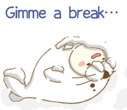 Yururi with animal headgear (E) sticker #8625146